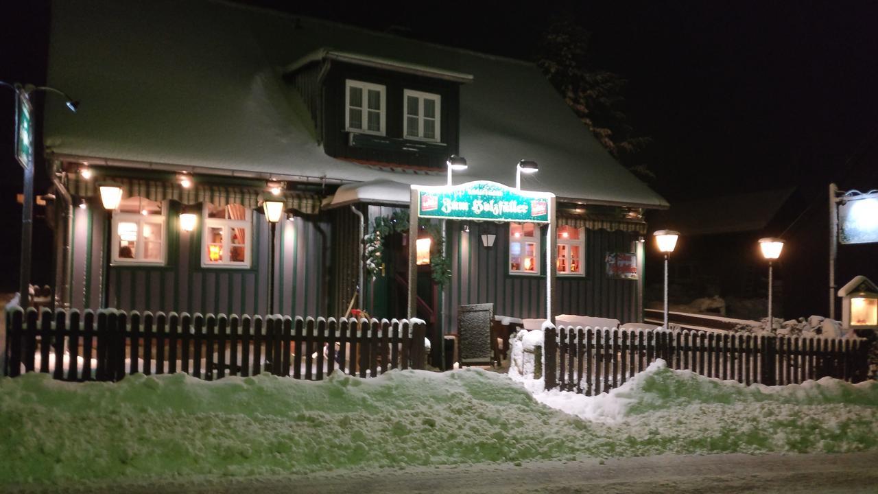 Hotel Garni Und Gaststaette Zum Holzfaeller Schierke Bagian luar foto