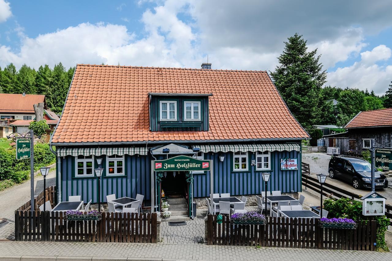 Hotel Garni Und Gaststaette Zum Holzfaeller Schierke Bagian luar foto
